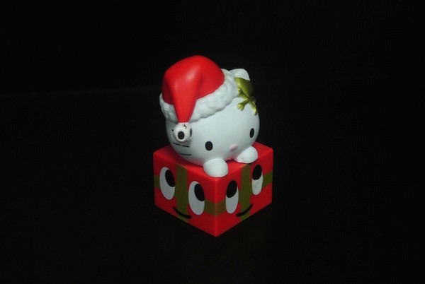 Christmas Style Custom Plastic Toys Red Box 80 - 90 Degree PVC For Children