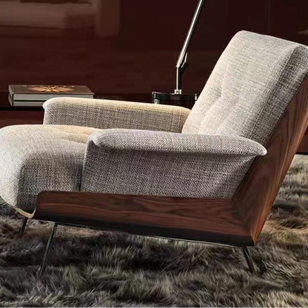 Elevate Business Leather  Leisure Lazy Sofa Chair Comfortable Relaxing