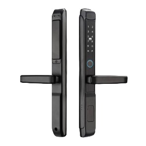 Thermal Break Aluminium Door Lock with Intelligent Fingerprint Unlocking