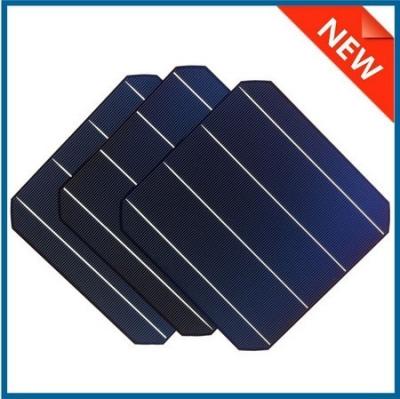 Qualified mono-crystalline silicon solar cells with 3BB / 4BB, 6inch mono solar cells in stock for hot sale