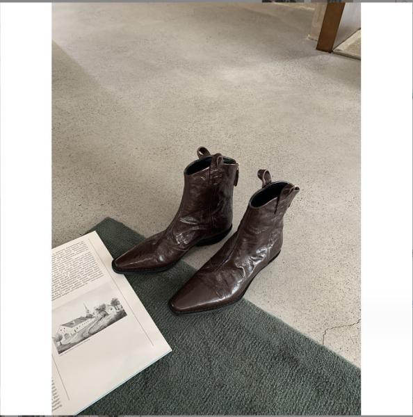 Women Boots Thin Pointed Short Boots Ankle Boots Casual Women Shoes