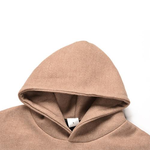 Hoodie desproporcionado do pulôver da crista do homem de Terry Cloth Hoodie Perfomance Sweatshirt