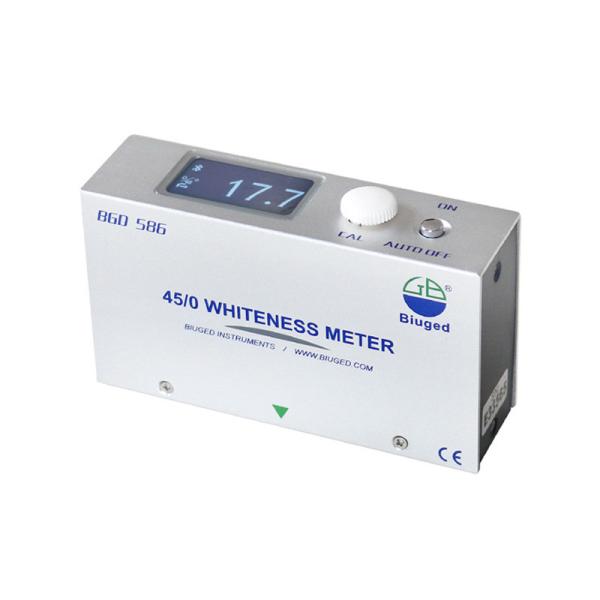 Medidor portátil de blancura para recubrimientos de pintura 1.5V AA Máquina de prueba de brillo