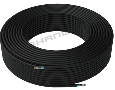 Cat6a Cable Network UTP Cat6 Cat6a Cable and Connectors CAT6A Flat Patch Cord UTP 4 Pairs 30AWG Stranded Copper Cable
