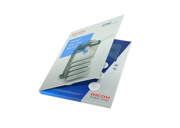Custom Hard Cover Digital LCD Screen Brochure Video Mailer Advertising Player