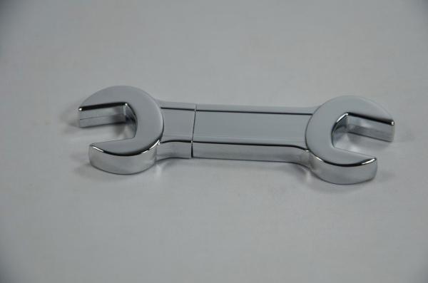 Metal spanner shaped USB memory stick 2GB,4GB,8GB,16GB,32GB,64GB full capacity