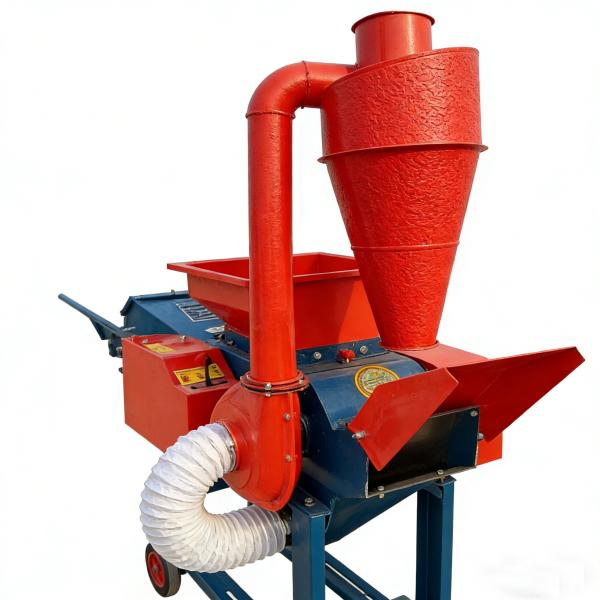 2 In 1 Chaff Cutter Grass Shredder Machine High Speed 1-2.8t/H Feed Capacity