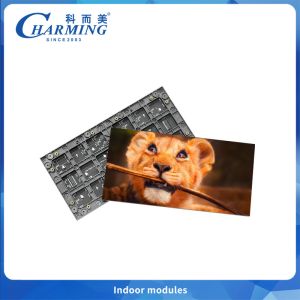 Écran publicitaire HD Petit pixel de hauteur d'écran LED monté sur le mur Affichage intérieur numérique LED Affichage P1.86 P2 Écran Office Led