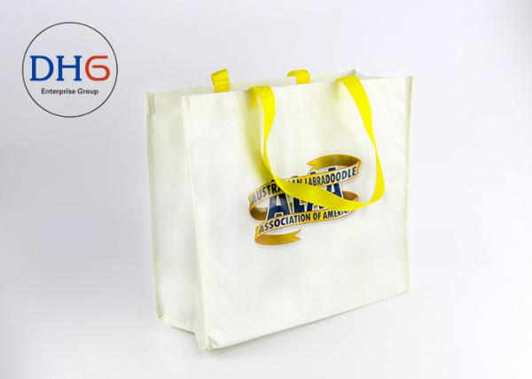 Multi Color Non Woven Tote Bag , Laminated Non Woven Bag Silk Screen Printing--AA