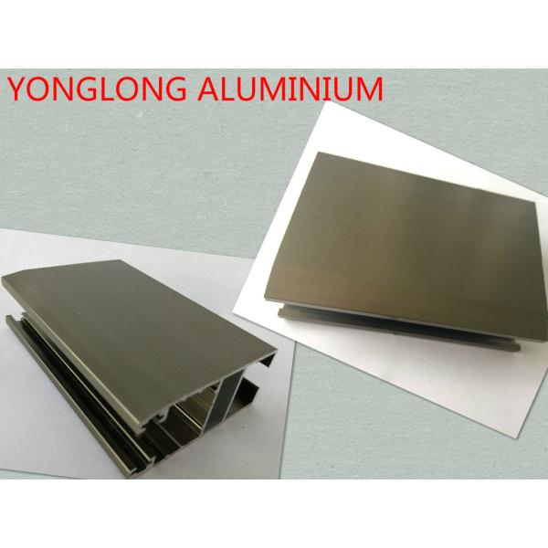 T4  T5 Oxidizing Bronze Anodized Aluminum Channel With Customized Shape