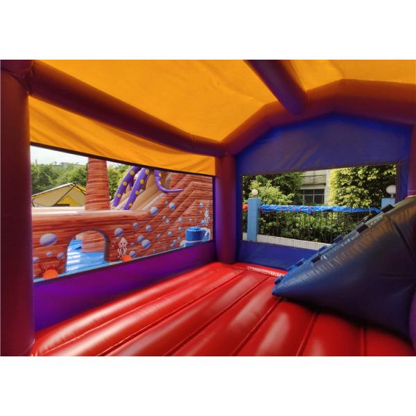 Funny city chirldren commercial inflatable bouncer house combo