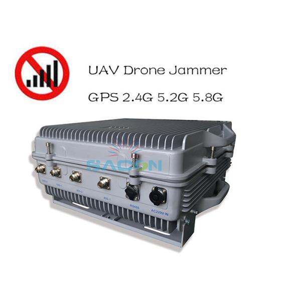 385W High Power Drone Signal Jammer with 1.5KM Long Distance and IP64 Waterproof for Outdoor Projects