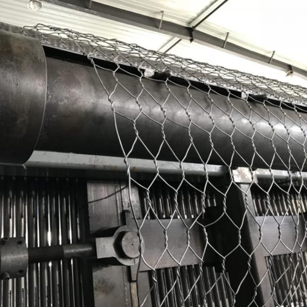 отверстие провода 80x100mm 2.7mm гальванизировало корзины стены Gabion