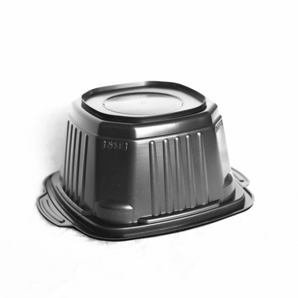 195 X 114 X 100 Mm Plastic Disposable Food Container Plastic Self Heating Box