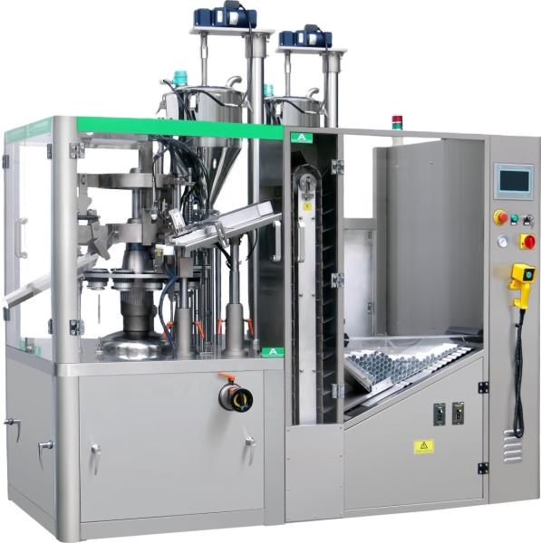 500bph PLC Vacuum Emulsifier Mixer Toothpaste Making Homogenizer Mixing Machine