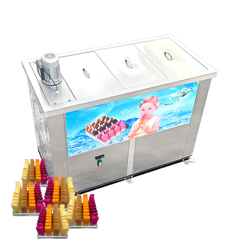 Popsicle Maker Commercial Ce Approved Automatic With Mould Popsicle Making Machine