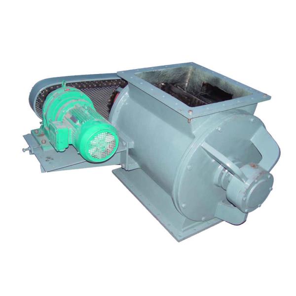 Rotary Airlock Feeder / Industrial Powder Mixer Impeller Low Rotating Noise