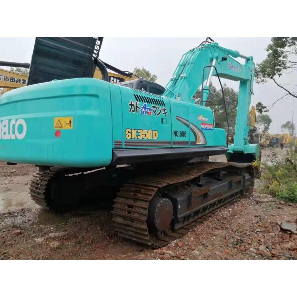 Crawler Used Excavator Kobelco SK350-8 35 Ton Excavator With Original Paint