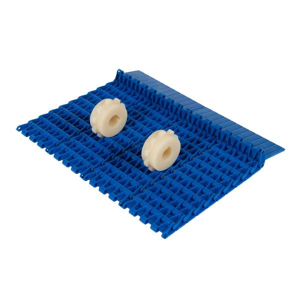                  Food Production Line POM Material Modular Conveyor Belt             