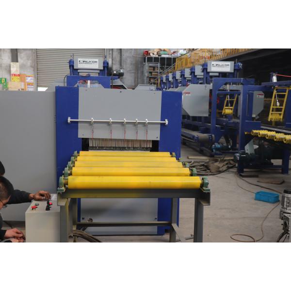 Производственная линия машины лесопилки тимберса, ленточнопильный станок двойных голов вертикальный