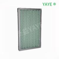Prefiltro de aire de marco de aleación de aluminio G3 G4 para industrial con material de filtro y instalación ligera y fácil