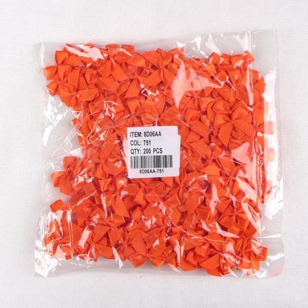 100% Polyester Small Mini Ribbon Bow for Customized Underwear Decoration Custom Sizes