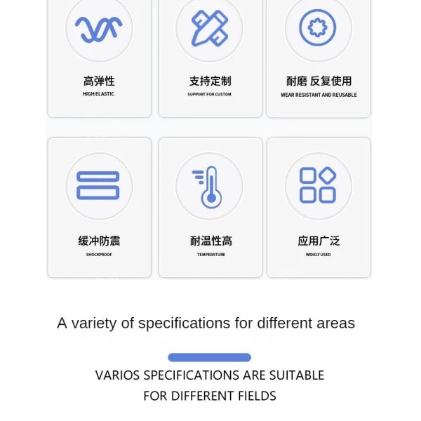 Temperature Resistant Silicone Rubber Plug Hole Spraying Electroplating Protection Conical Rubber Cutting Service Offered