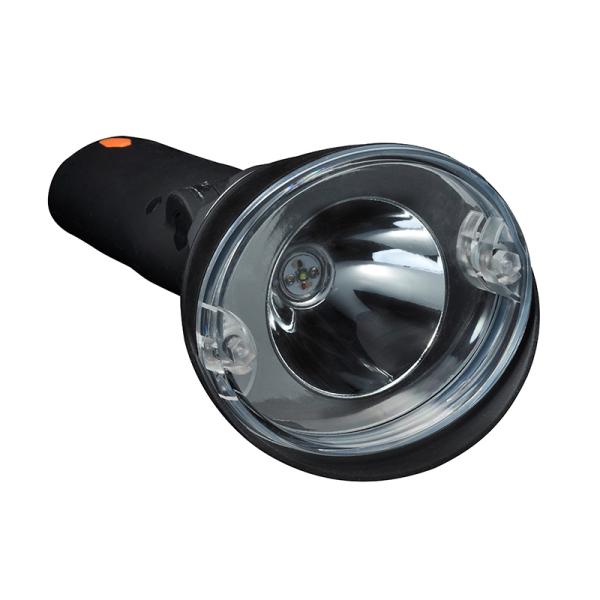 3W Explosion Proof LED Rechargeable Flashlight Torch Light with AC 85-265V Input Voltage and 5200mAh Battery Capacity