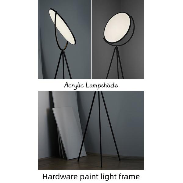 Nordic Simple Designer Creative Three Leg Floor Lamp Living Room Bedroom Hotel Art Deco Floor Lamp