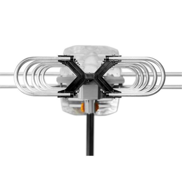 Motorized Yagi UHF Amplified Digital HDTV Antenna With 360 Degree Rotation
