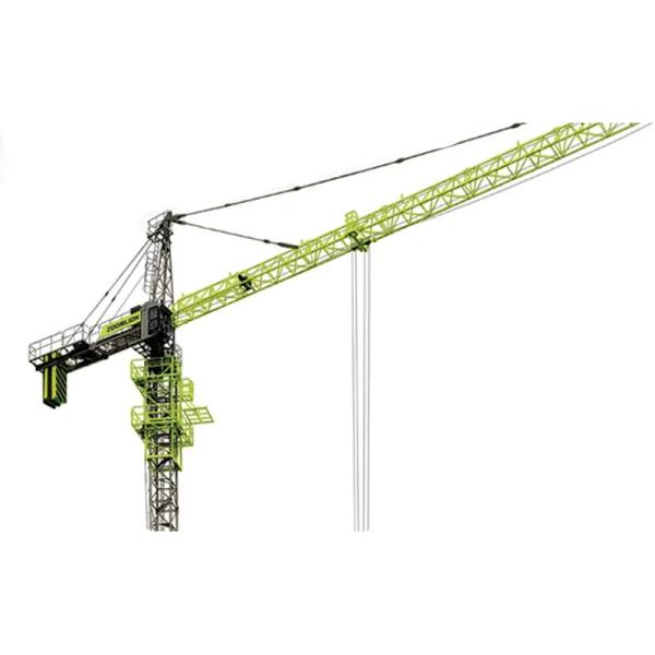 New Zoomlion Hammerhead Erect Tower Crane Foundation 16t Tc7525-16