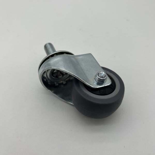 2 o delicado silencioso do elastómetro TPR da polegada roda o desgaste do rodízio de 50mm - resistente