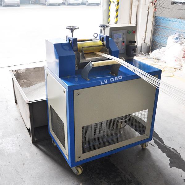 Double Stage Plastic Recycling Machine Industrial Waste Recycling Compact Structure