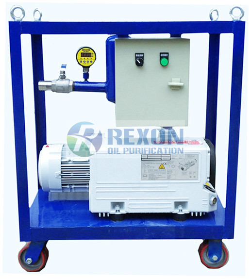 Transformer Vacuum Evacuating System | Double Stage Vacuum Pumps Group Set | Vacuum Pumping System RNVS-70(70L/S)