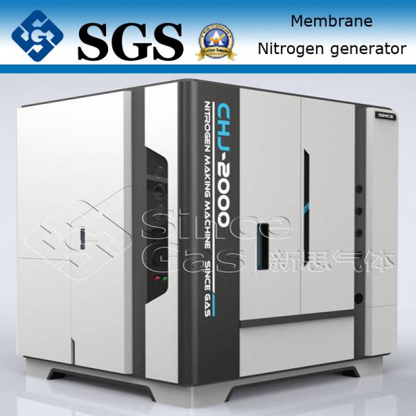 Tipo sistema da membrana do profissional 99,9995% do pacote do gerador do nitrogênio