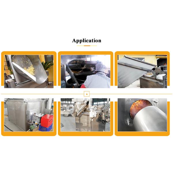 JOYSHINE's Range of Temperature Gas Deep Fryer for Commercial Potato Chips Production