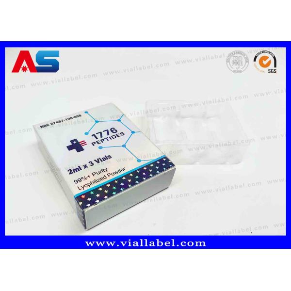 Custom Design Small Bottle Labels for Peptides and Injection Oils Stickers Customizable