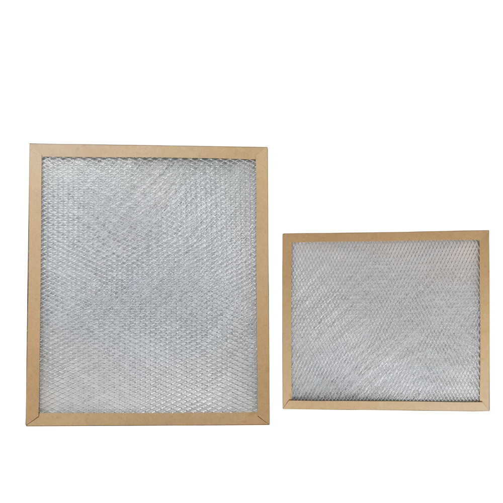 High Strength Glass Fiber Filter with 0.3 Micron Filtration and Customizable Dimensions for HVAC Systems