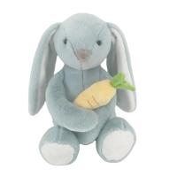 Juguetes largos preciosos suaves del conejo de la felpa de los oídos de la zanahoria de Toy Bunny Holding A del peluche del regalo de Pascua