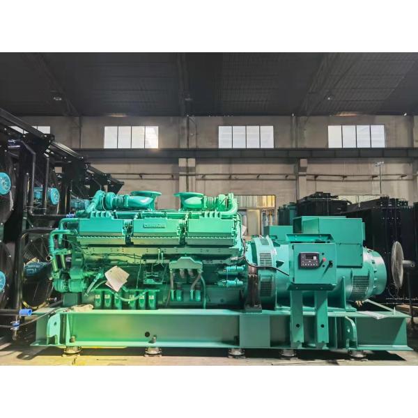 QSK78 G8 2.5mw 3 Phase Diesel Power Generators 400V 2500kw 18 Cylinder