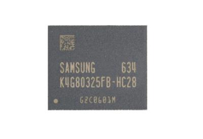 7.0 Speed Gbps DRAM Memory Chip K4G80325FB-HC28 GDDR5 256Kx32-28 BGA 8G Density