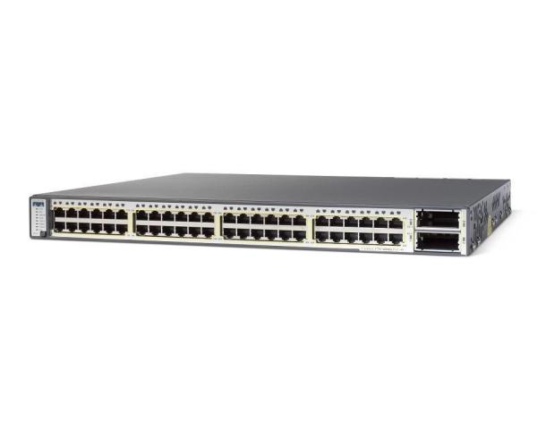 WS-C3750E-48PD-S 3750-E Series Switch Customizable transmission rate 10/100/1000Mbps 48 10/100/1000 PoE 2*10GE X2 750W IPB S/w