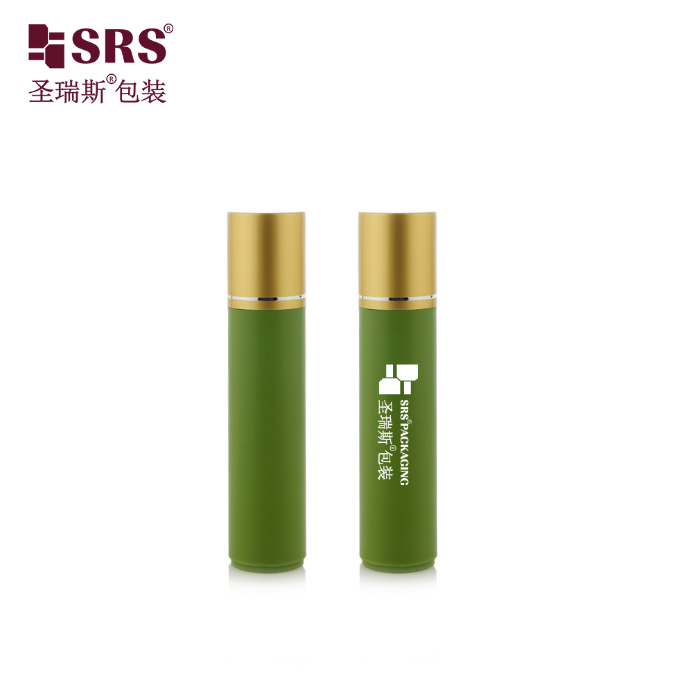 Wholesale 30ml Refillable Plastic Roll‑on Bottle Steel Ball Aluminum Cap For Perfume Deodorant Oil