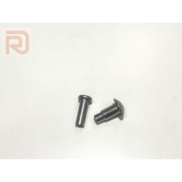 Venta al por mayor de fábrica, remache de mango de latón personalizado, cabeza plana doble