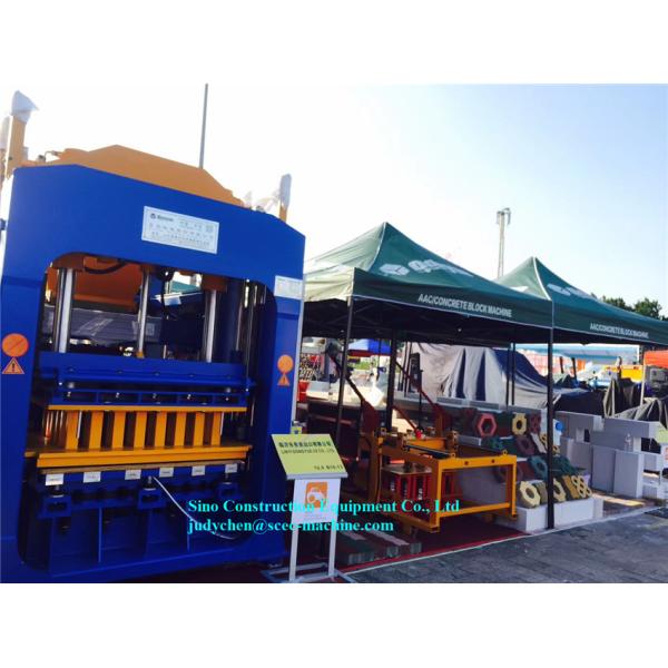 Полностью автоматический кирпич машины блока цемента делая оборудованием 4 ПК/прессформу