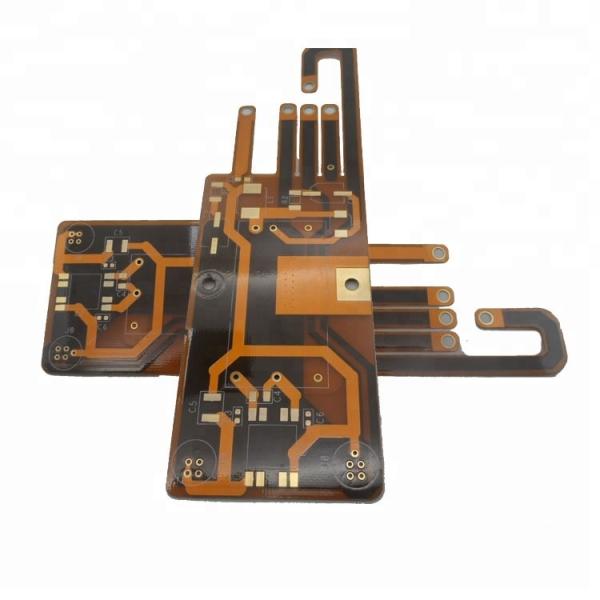 0.15mm Thickness Flex Printed Circuit Board Immersion Gold Polyimide Flex Pcb