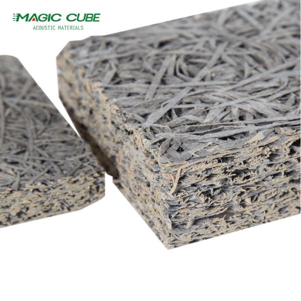 Manufacture Direct Noise Reduction Indoor Living Room Decor Wall Ceiling hexagon wool wood panel