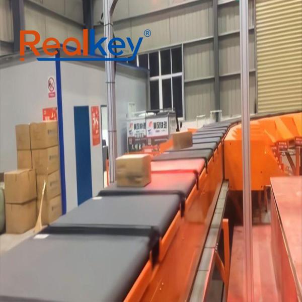 Realkey Cross Belt Sorter Intelligent Recognition & Fully Automated Sorting