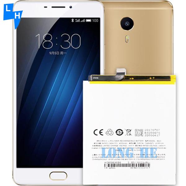 Batterie de remplacement Meizu M3 Max BS25 AAA Lithium-Ion d'origine pour téléphones mobiles
