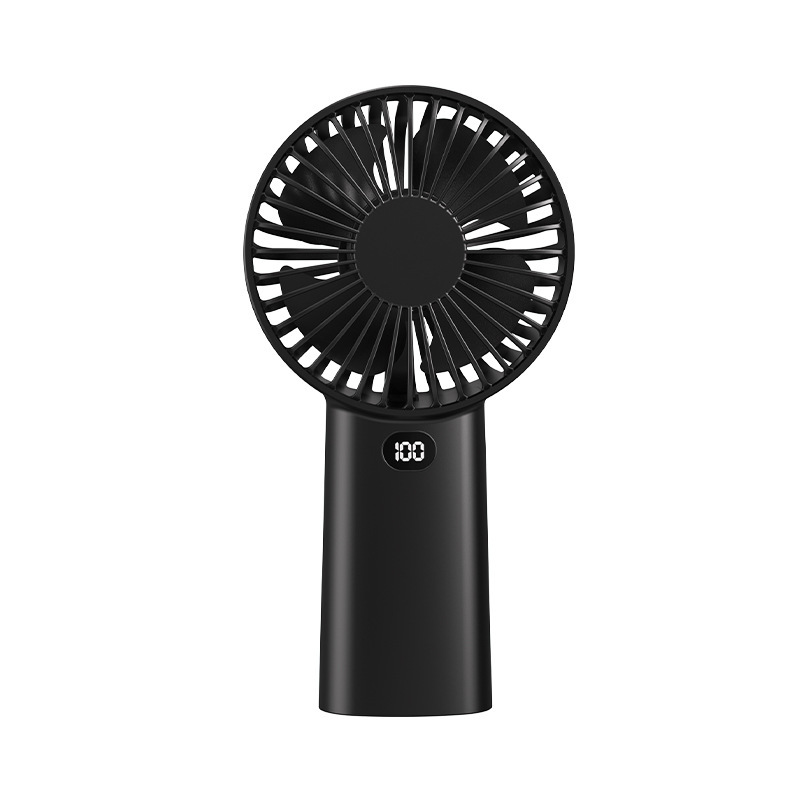 Cartoon Style Portable Hand Fan , Lightweight Ultra Quiet Foldable Handheld Fan